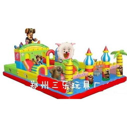 隴南小區廣場兒童充氣城堡生意火爆，鄭州批發價如何助力創業者